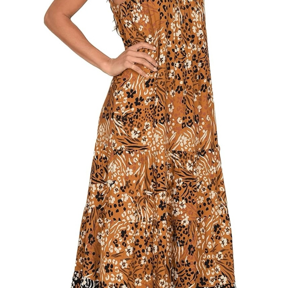 DR2 BY DANIELRAINN  Women's Casual Boho Flowy Beach Sun Dress Size: Medium
